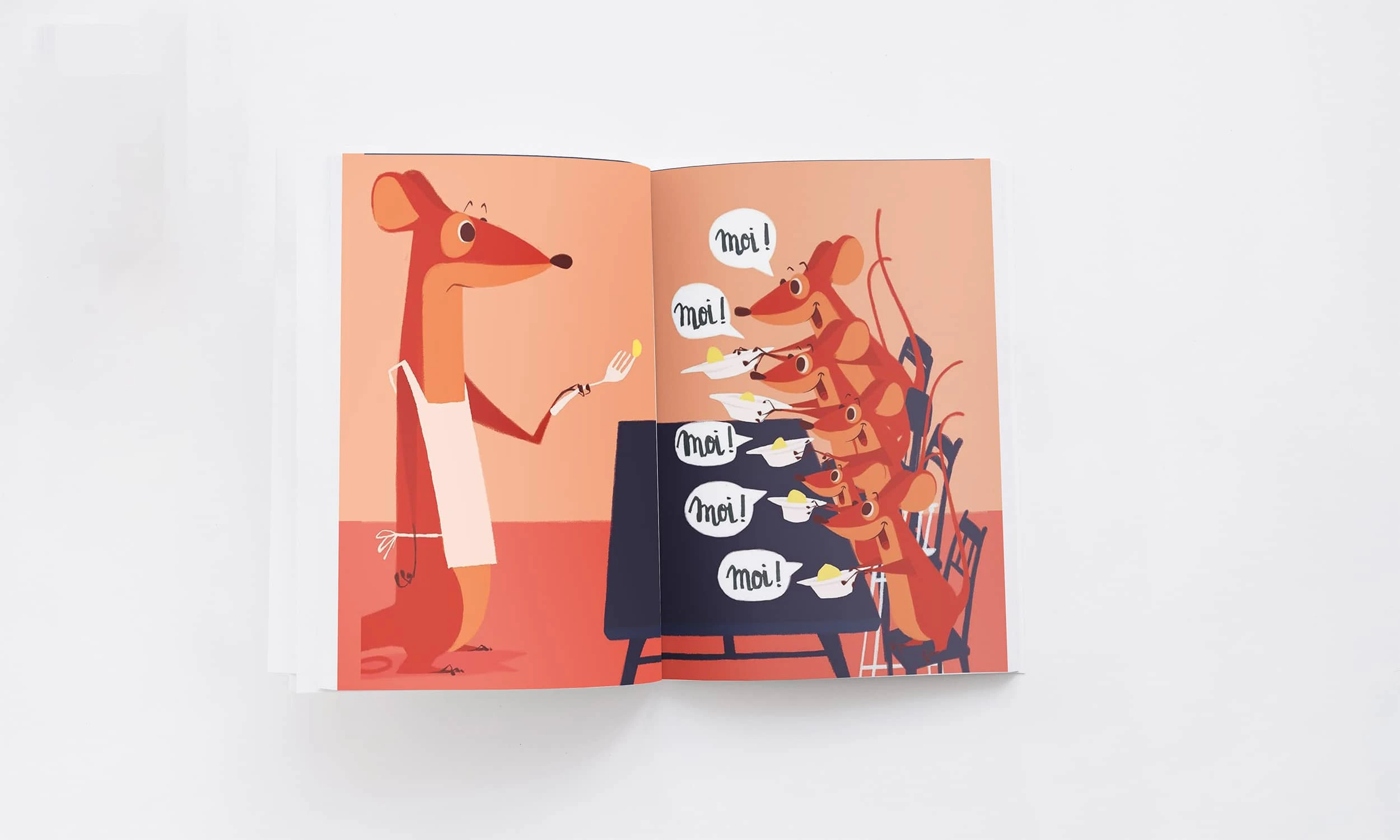 Livre jeunesse Moi ! Moi ! Moi imaginé par Guillaume Bracquemond