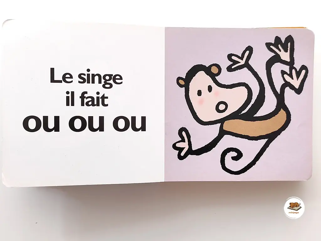 Livre pour développer vocabulaire bébé