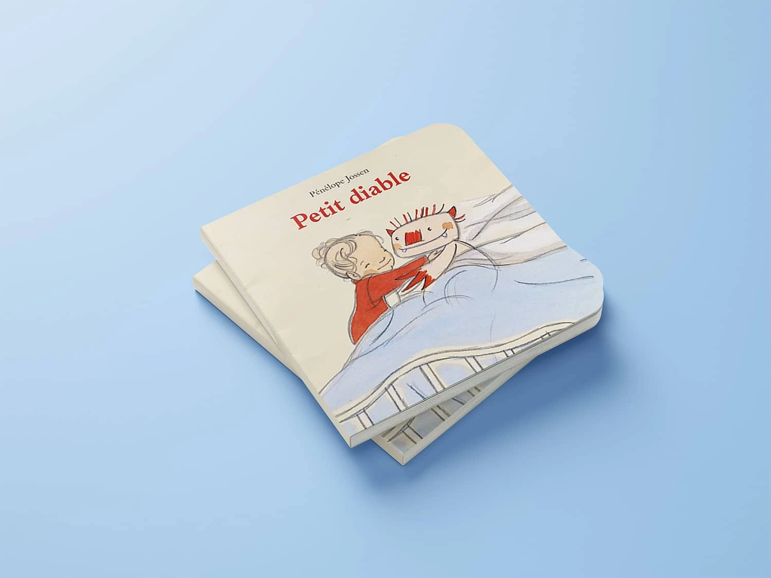 Couverture du livre Petit diable de Pénélope Jossen, album jeunesse sur la frustration dès 3 ans