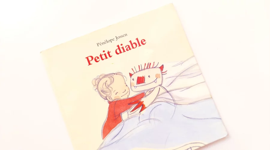 Couverture du livre Petit diable de Pénélope Jossen, album jeunesse sur la frustration dès 3 ans