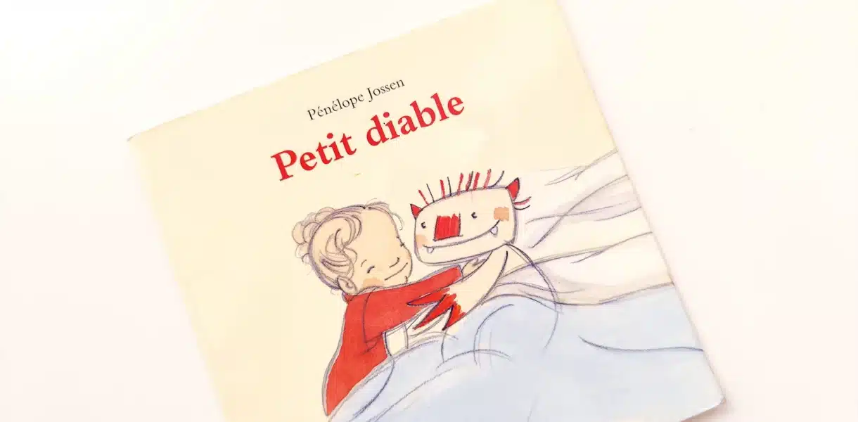 Couverture du livre Petit diable de Pénélope Jossen, album jeunesse sur la frustration dès 3 ans